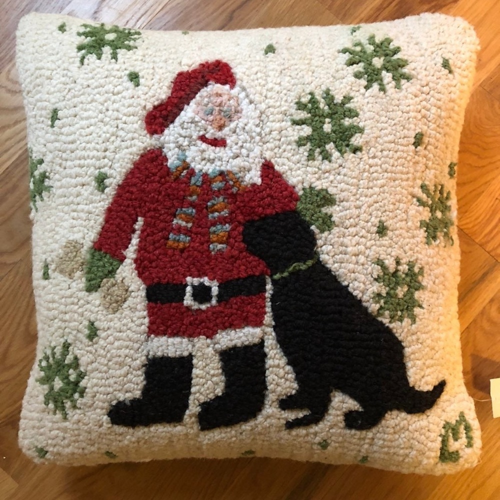 Santas helper pillow sundance
